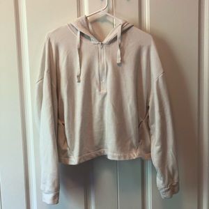 cropped sweatshirt
